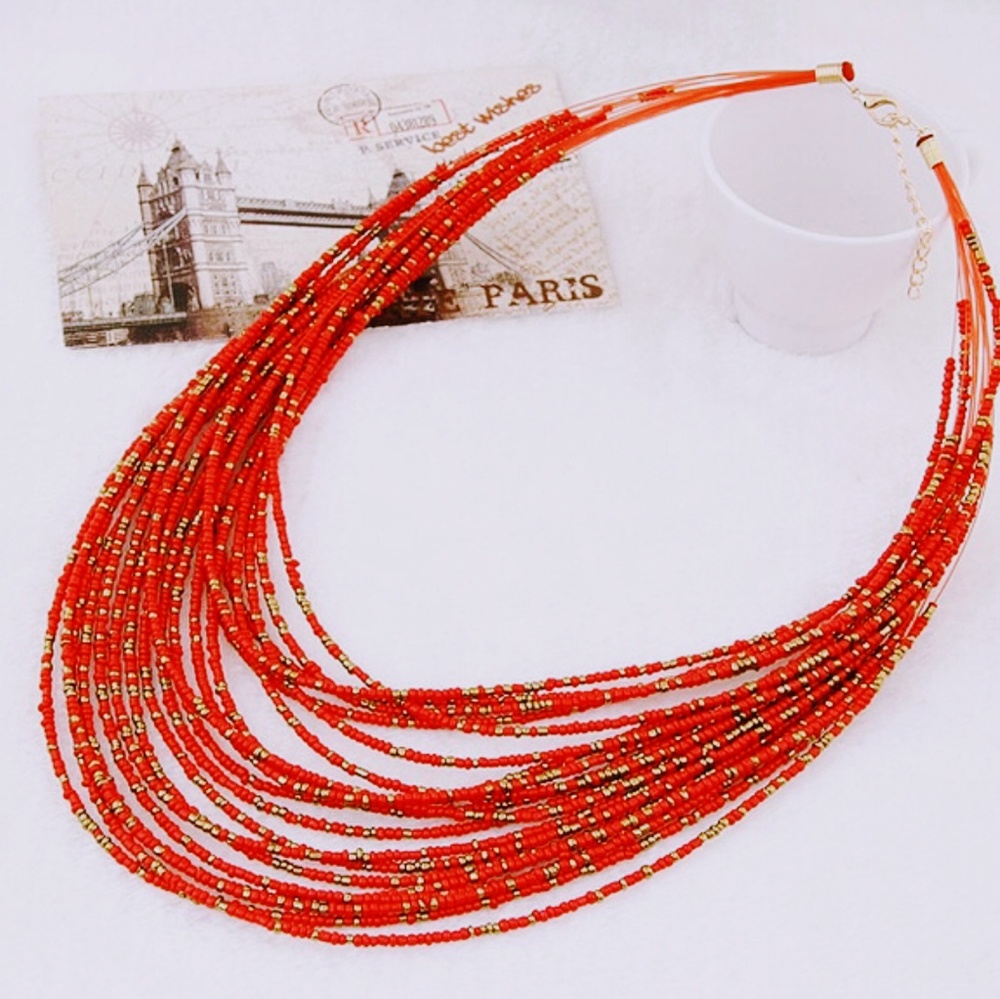 Necklace Multi-layer - Picture 2 of 2